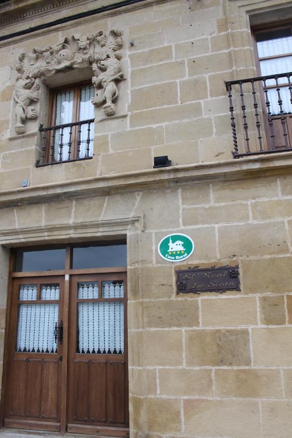 Gasthaus El Real De Siota Castañares de Rioja Exterior foto